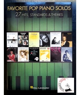 Vari - Favorite Pop Piano Solos - 27 Hits, Standards & Themes