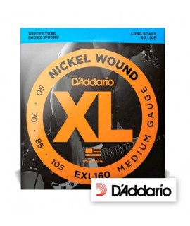 D'Addario EXL160 Nickel Wound 50/105