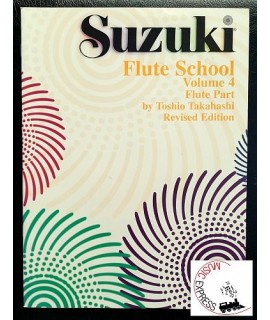 Suzuki Flute School Volume 4 - Flute Part - Revised Edition