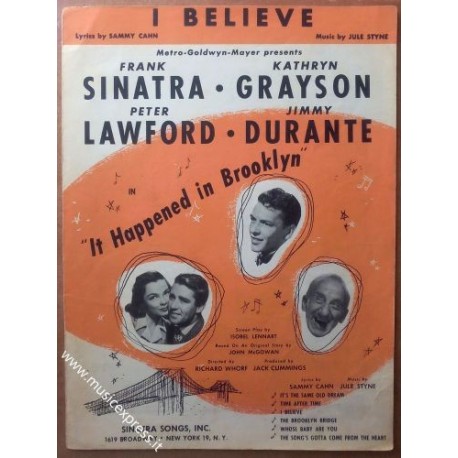 Frank Sinatra - I Believe (1947)